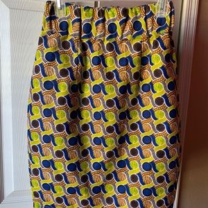 African Fabric Skirt